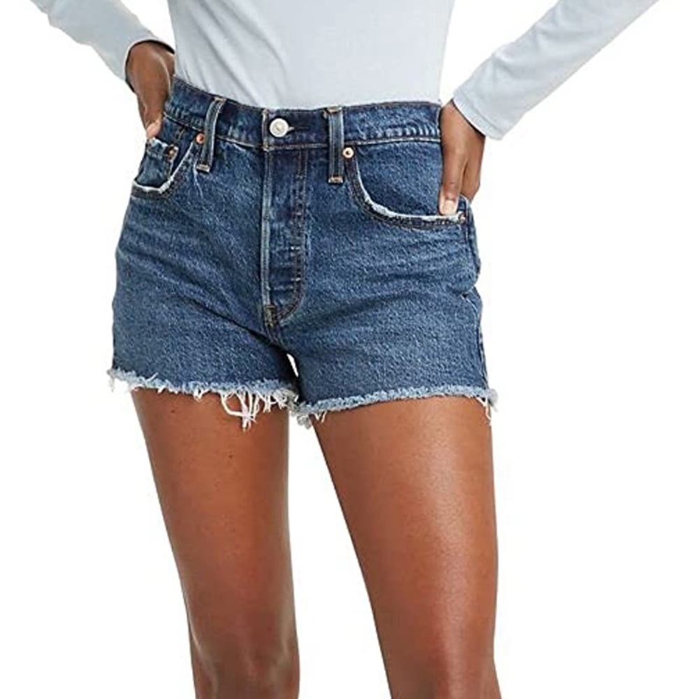 NWT Levi’s 501 Denim Shorts - Picture 2 of 8